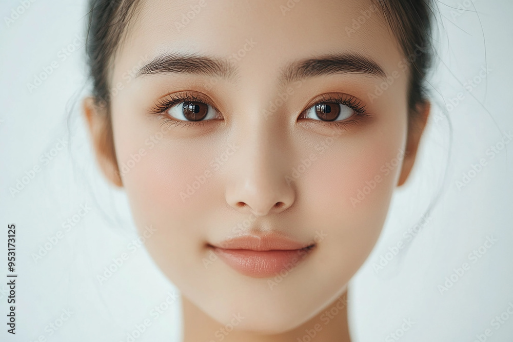 Close up portrait of a woman Close up portrait of a woman