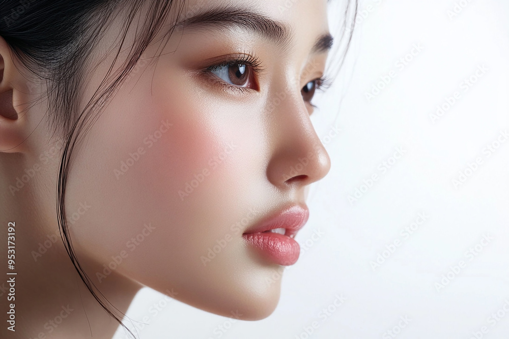 Close up portrait of a woman