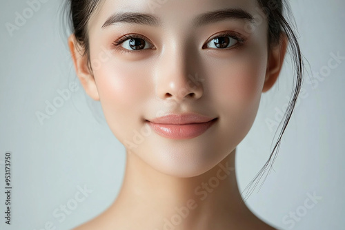 Close up portrait of a woman