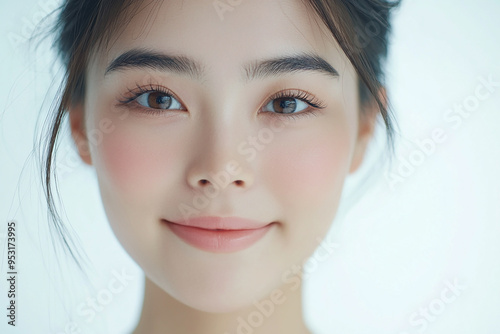 Close up portrait of a woman