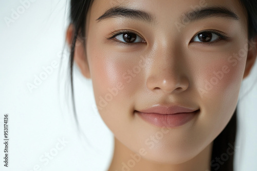 close up portrait of a woman