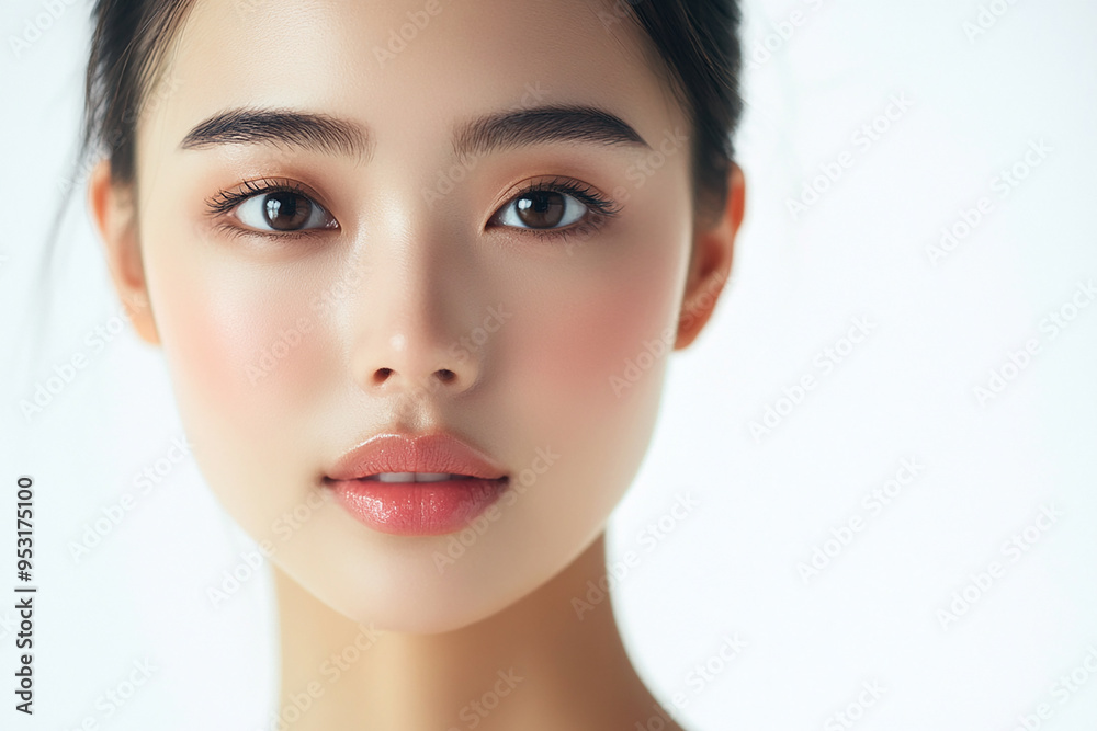 Fototapeta premium Close up portrait of a woman
