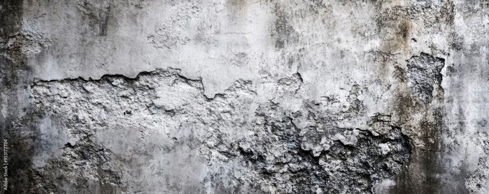 Obraz premium Grey rough texture concrete wall background