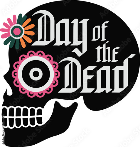 Day of the dead vector art