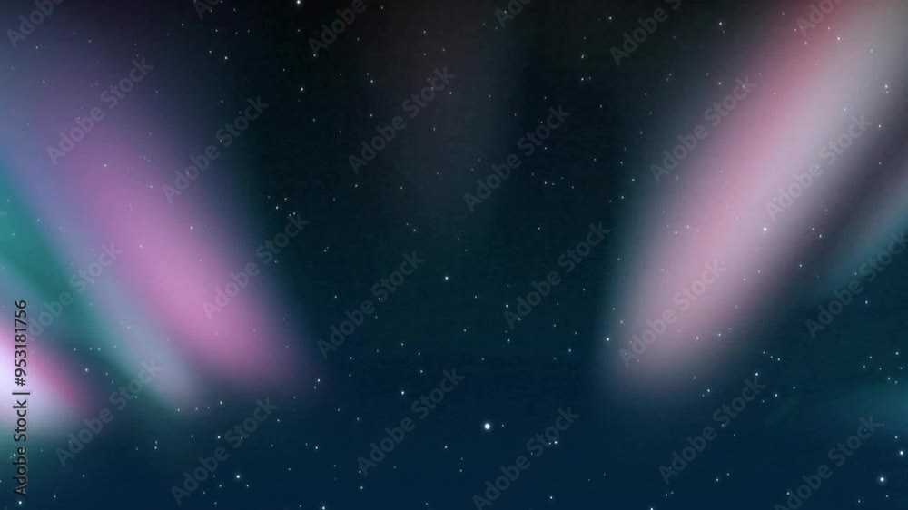 HELLO text animation over starry night sky background HELLO text animation over starry night sky background