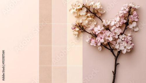 Wallpaper Mural  A solid color, like beige or soft pink, that provides a clean and unintrusive backdrop. Torontodigital.ca