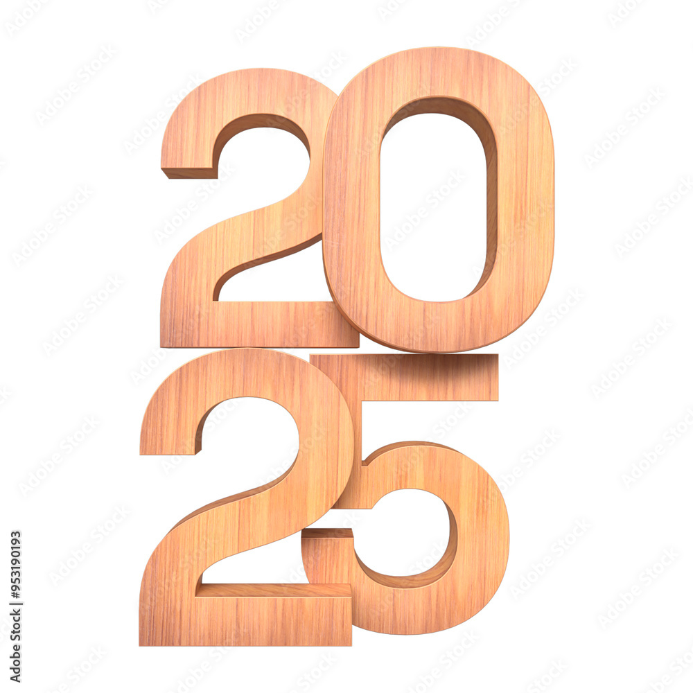 3D 2025 background for Happy New Year 2025 celebration. 3D 2025 background for Happy New Year 2025 celebration.