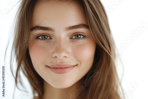 Close up portrait of a woman