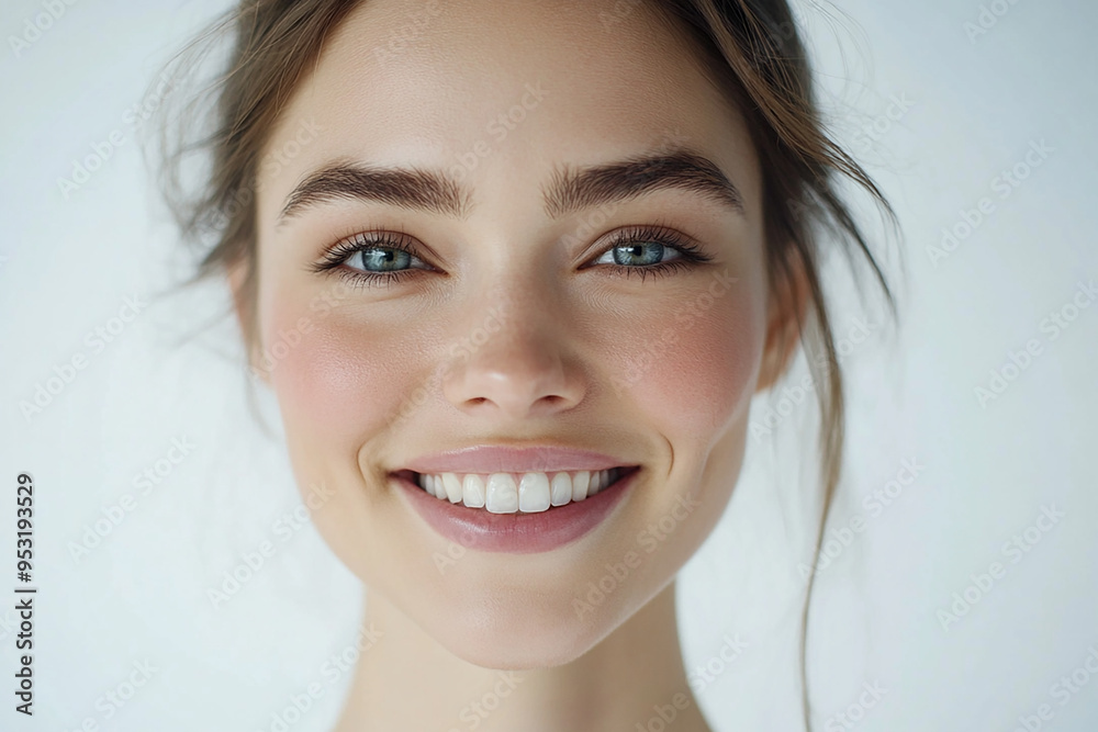 Close up portrait of a woman Close up portrait of a woman