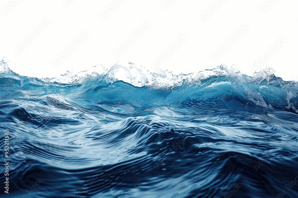 A close-up view of an ocean wave with water spray and foam, suitable for use in travel or outdoor photography context A close-up view of an ocean wave with water spray and foam, suitable for use in travel or outdoor photography context