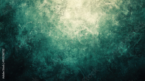 dark green texture wall background, old vintage textured, vintage marbled textured border with soft center light, christmas background, high quality photo