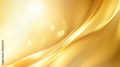 abstract gradient smooth blurred bright gold background image, detailed high resolution image