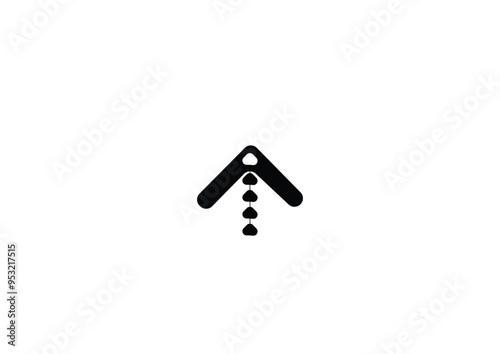 Up arrow icon.