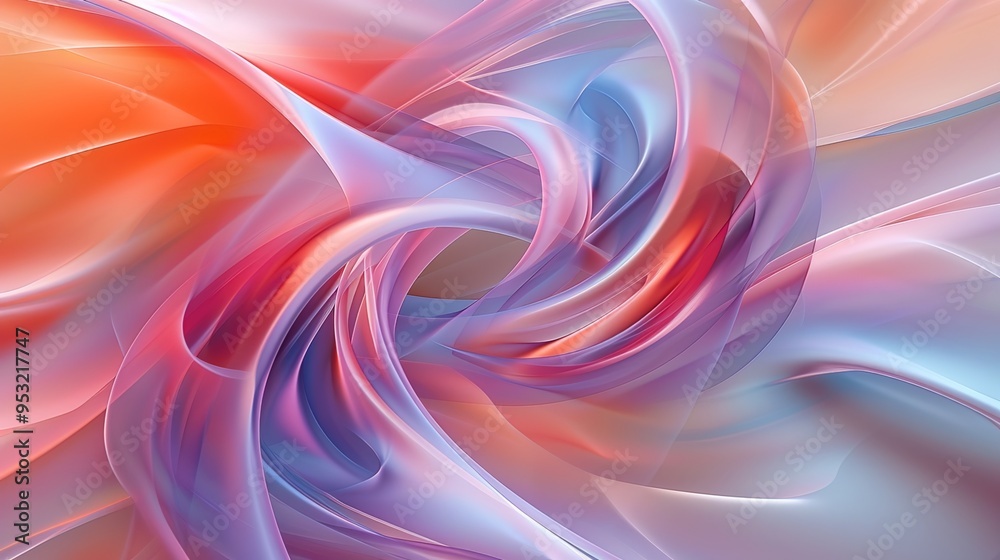 pastel spiral wallpaper
