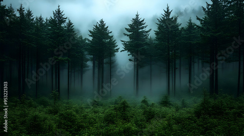 A mysterious forest shroude...