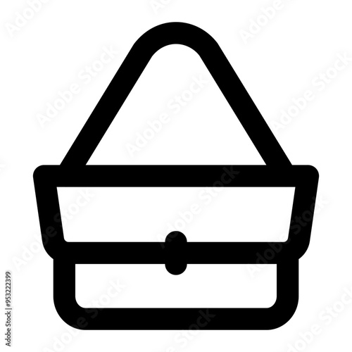 sling, bag, work, men, fashion, male, lifestyle, outfit outline icon