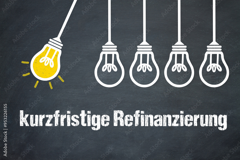 Fototapeta premium kurzfristige Refinanzierung 