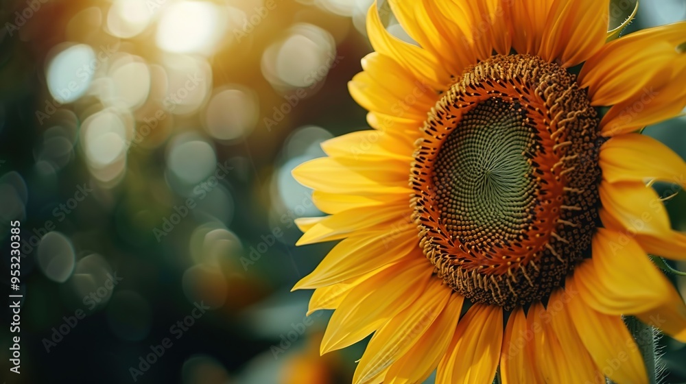 Fototapeta premium sunflower close up wallpaper