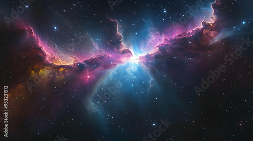 A stunning nebula in the co...