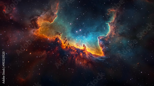 A stunning nebula in the co...