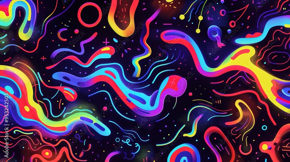 neon light pattern wallpaper neon light pattern wallpaper