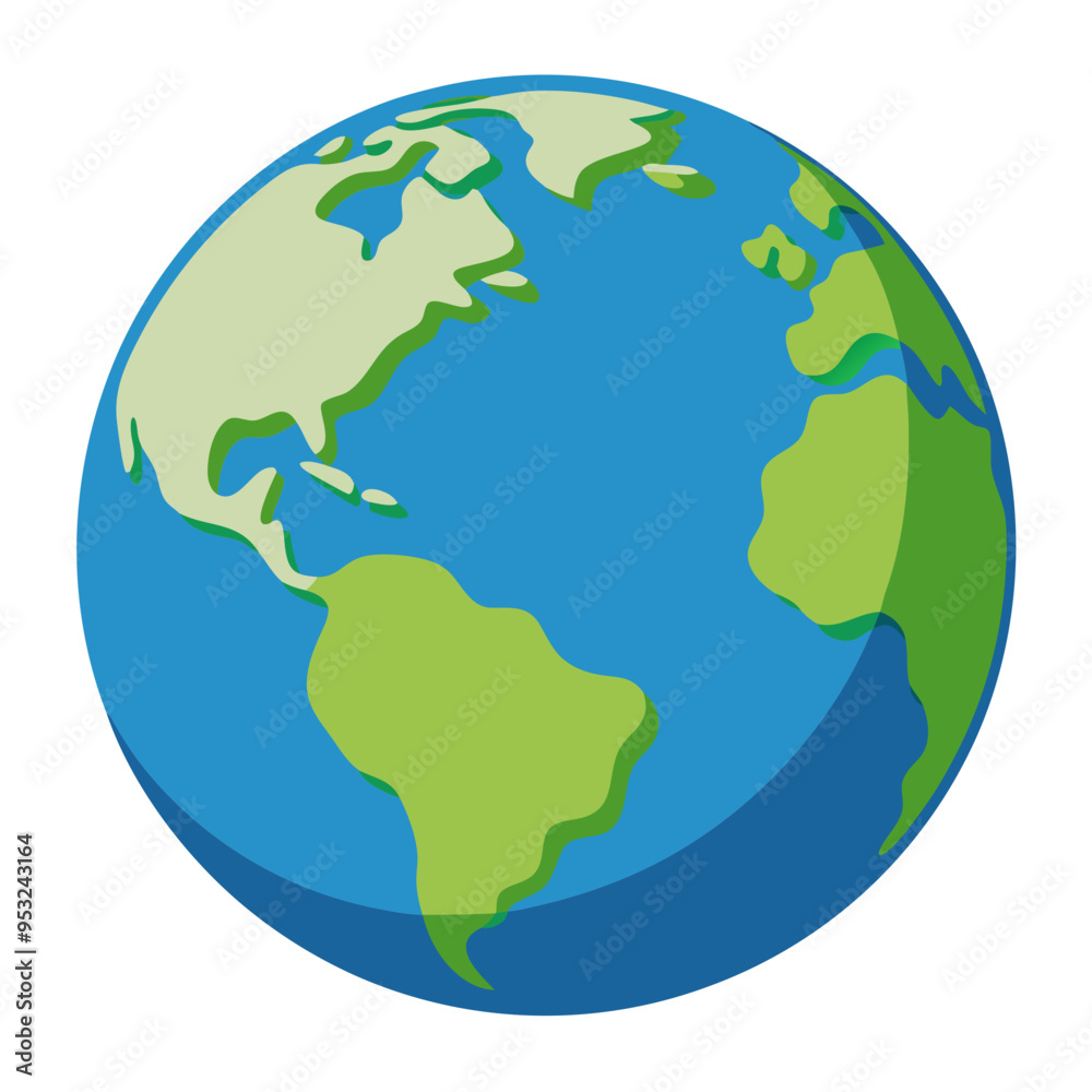 globe on white globe on white