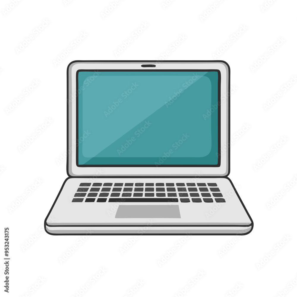 laptop isolated on white background laptop isolated on white background