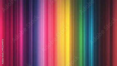 Abstract Rainbow Stripes Background