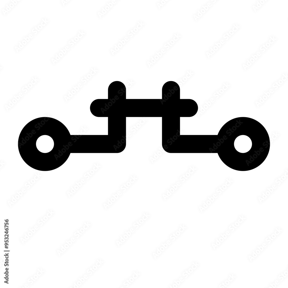 jumper, connection, pin, electrical, electronic outline icon jumper, connection, pin, electrical, electronic outline icon