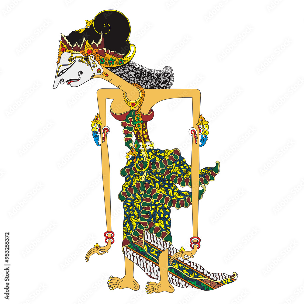 Fotografija Wayang Puppet Shadow - Badrahini