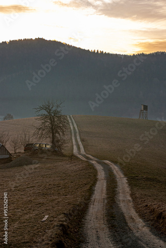 Dolina Popradu, Popradzki Park Krajobrazowy, wiosna photo