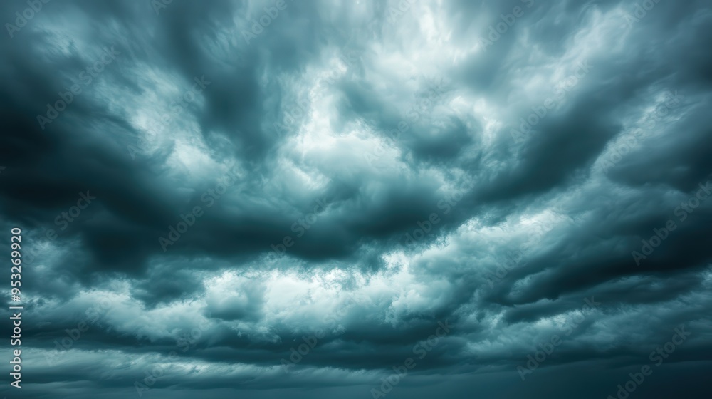 Obraz premium Dramatic Storm Clouds.