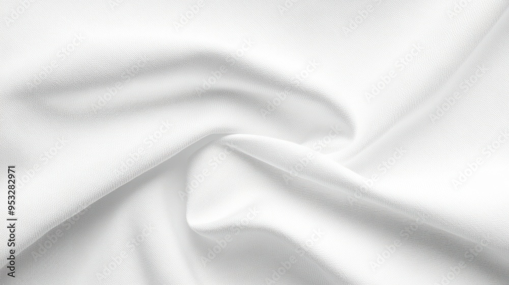 Fototapeta premium White Fabric Texture Background