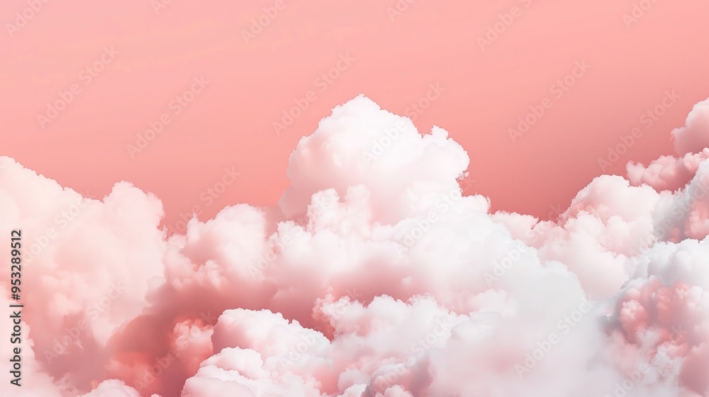 Stunning Pink Minimal Cloud Background: A Dreamy and Elegant Visual Delight. Showcasing the Softness and Charm Stunning Pink Minimal Cloud Background: A Dreamy and Elegant Visual Delight. Showcasing the Softness and Charm
