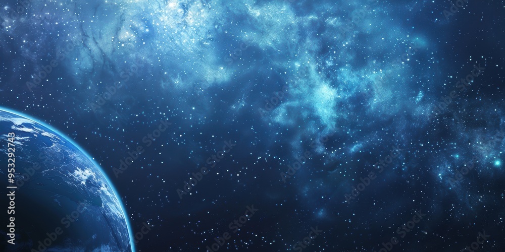 Obraz premium Modern Minimalist. Simple and sleek computer desktop background concept