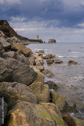 Whitby East Pier and Sea Defences