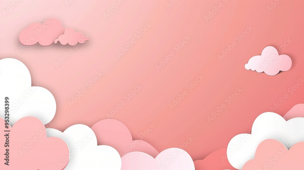 Stunning Pink Minimal Cloud Background: A Dreamy and Elegant Visual Delight. Showcasing the Softness and Charm. Stunning Pink Minimal Cloud Background: A Dreamy and Elegant Visual Delight. Showcasing the Softness and Charm.