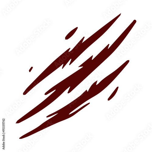 animal Claw scratches mark