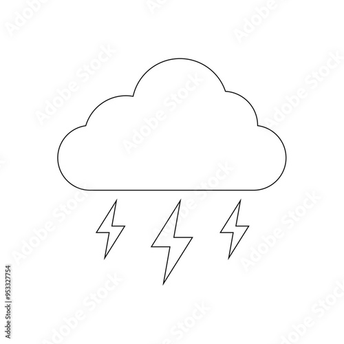 weather cloud icon