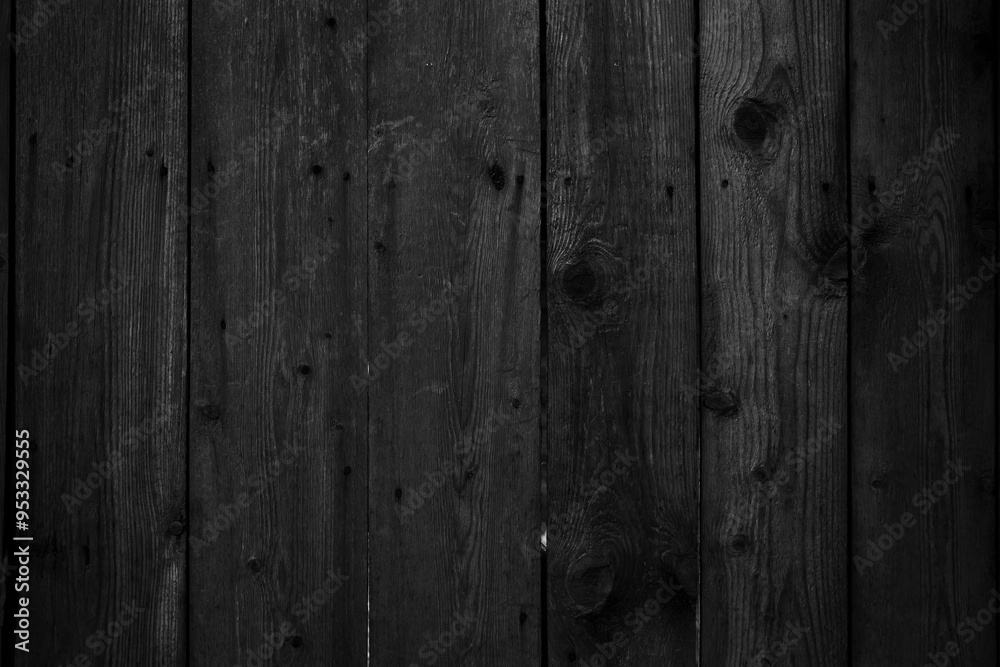 Old black wooden background. Timber board texture Old black wooden background. Timber board texture
