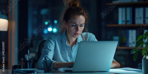 Working Woman in Office