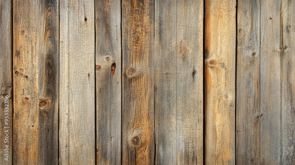 Close-up of aged barn wood with vertical planks and natural textures, ideal for rustic-themed graphics. Close-up of aged barn wood with vertical planks and natural textures, ideal for rustic-themed graphics.