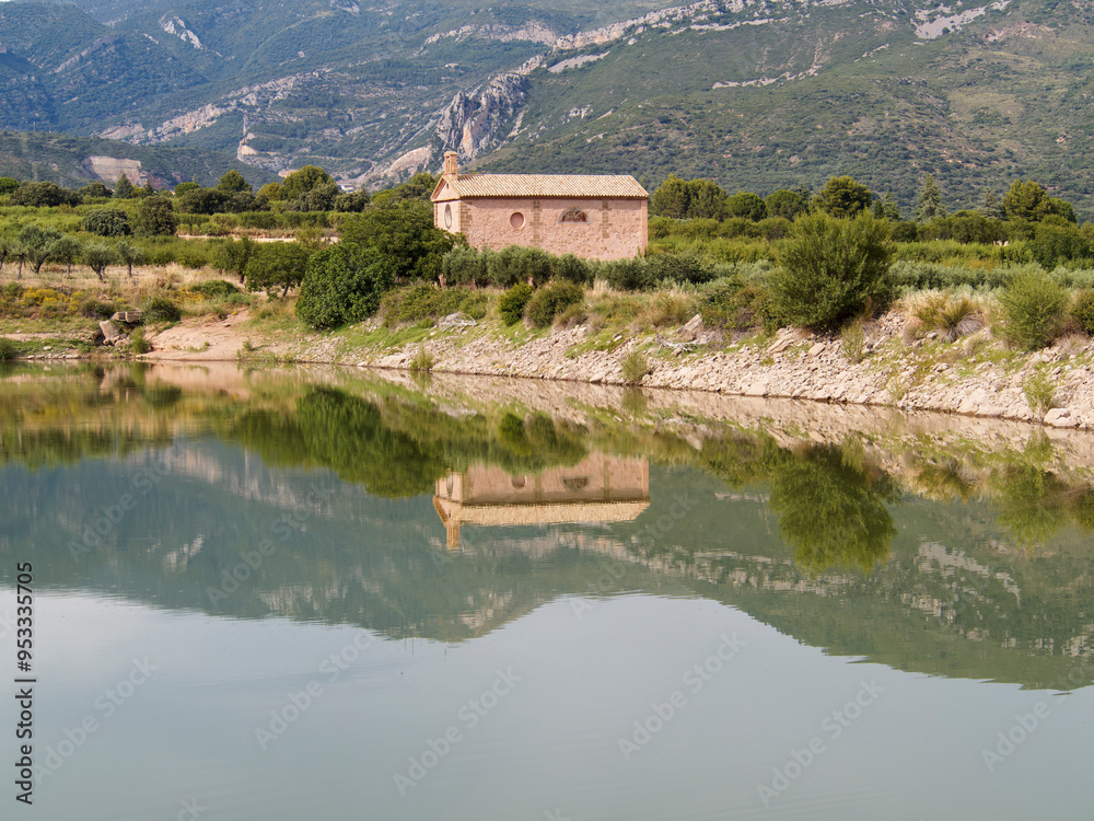 Fototapeta premium lake in the mountains