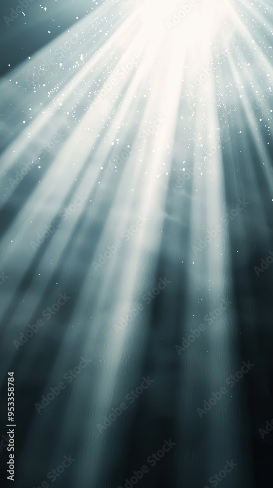 Mystical Light Beams Piercing Through a Veil of Mist, a Dreamlike Scene of Enchanting Beauty Mystical Light Beams Piercing Through a Veil of Mist, a Dreamlike Scene of Enchanting Beauty