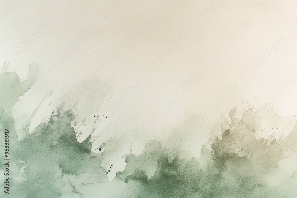 A soft and soothing abstract watercolor background in muted green tones, perfect for artistic and creative projects. A soft and soothing abstract watercolor background in muted green tones, perfect for artistic and creative projects.