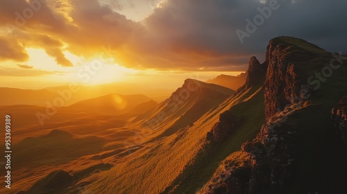 Golden Hour Mountaintop