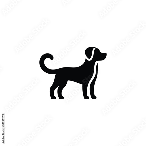 Paws Destiny Dog Vector Silhouette