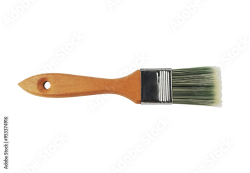 Fototapeta Naklejka Na Ścianę i Meble -  new paint brush on white background