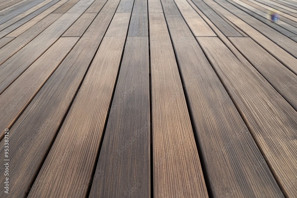 Serene Wood Boardwalk Decking Surface Pattern Seamless Texture Background Serene Wood Boardwalk Decking Surface Pattern Seamless Texture Background