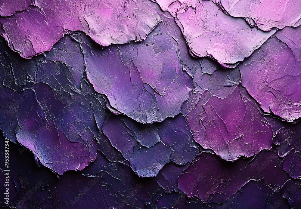 Obraz premium A textured dark purple and magenta background ideal for Halloween-themed designs, digital invitations, or spooky event promotions with copy space.